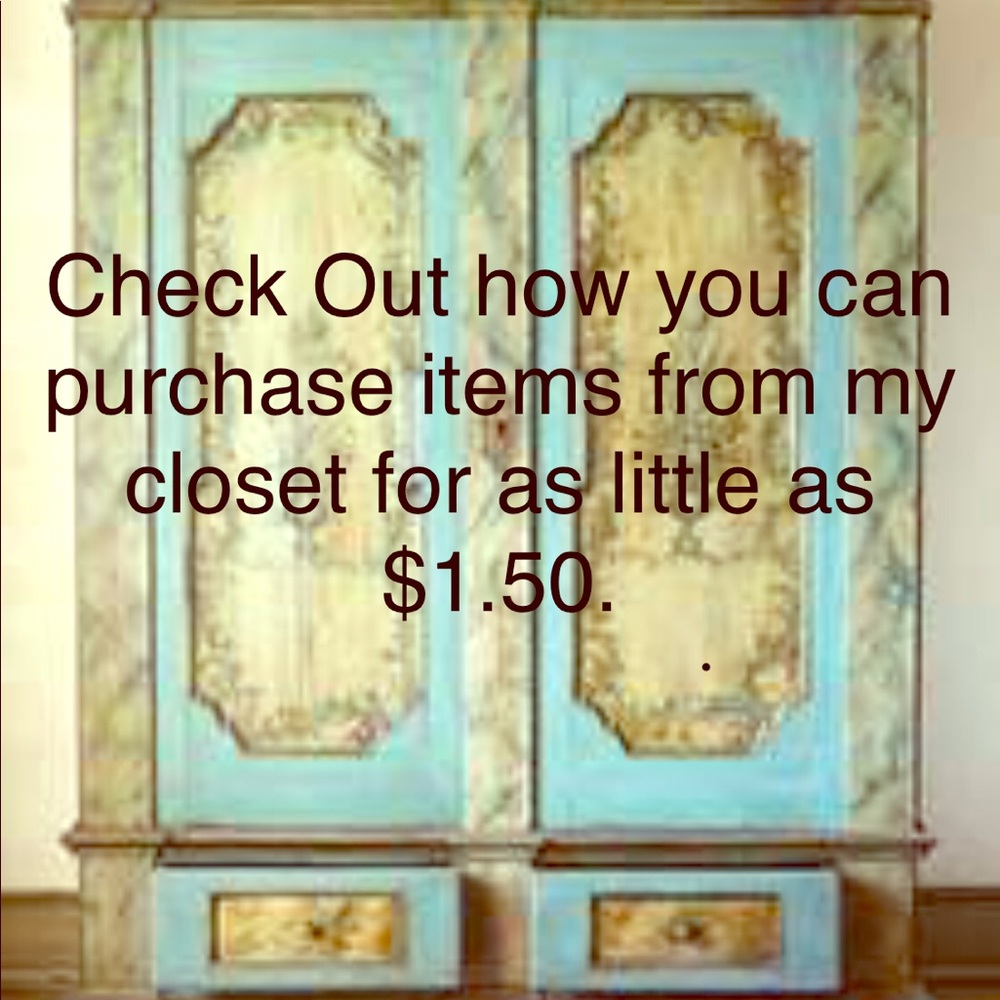 You can pay as little at $1.50 per item!